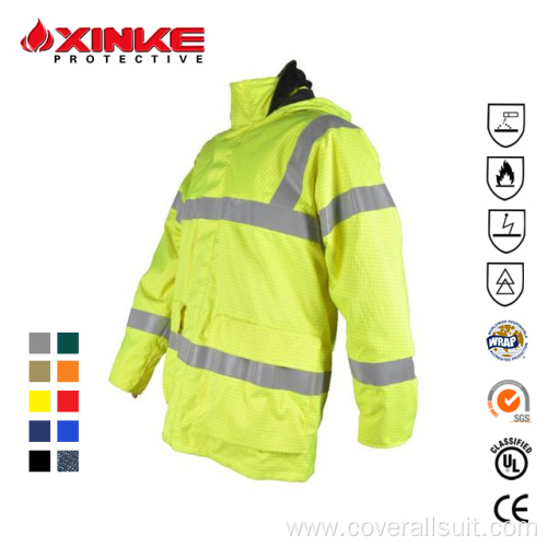 Flame Retardant Jackets flame retardant reflective safety jackets Manufactory